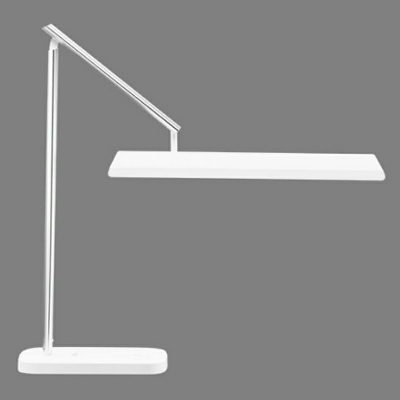 Contemporary Warm Light Slim Line Reading Book Light Acrylic and Metal Night Table Lamps