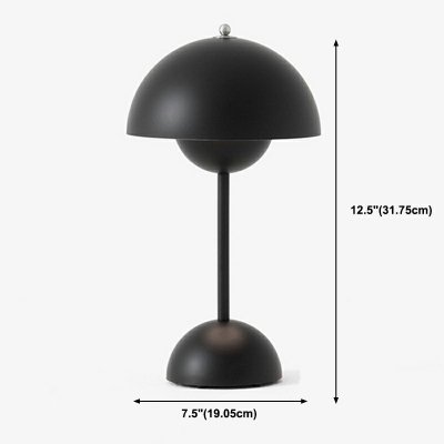 Nightstand Lamps Minimalist Style Metal Bedroom Table Lamps