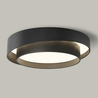 Nordic Style Led Flush Mount Ceiling Lights Contemporary Minimal Close to Ceiling Lamp for Bedroom