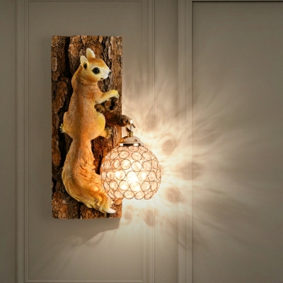 Wall Light Modern Style Crystal Wall Sconce Lighting For Living Room
