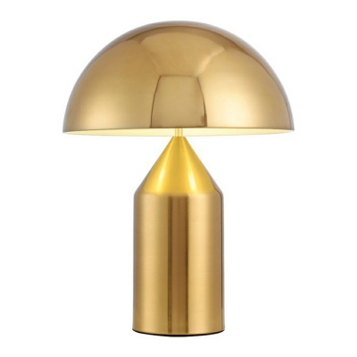 Mushroom Shape Metal Table Lamp Simplicity 2 Lights Desk Lamp for Study Room