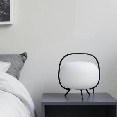 Night Table Lamps Modern Style Glass Table Light for Bedroom