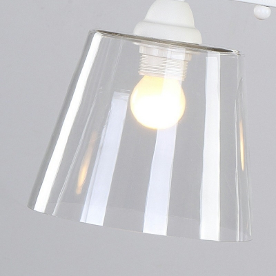 3-Light Hanging Island Lights Contemporary Style Bell Shape Metal Chandelier Light