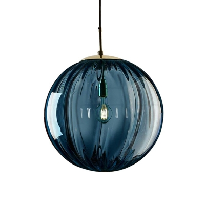 Minimalism Spherical  Hanging Pendant Lights Glass Down Lighting Pendant