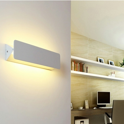 Modern LED Wall Lighting Ideas White Color Wall Mounted Lamp for Living Room