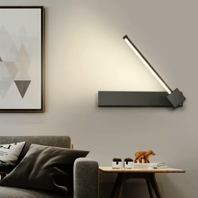 Wall Light Fixture Modern Style Metal Wall Sconce For Living Room