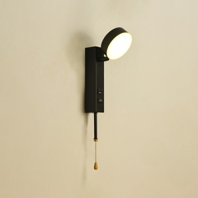 Wall Mounted Lamps Third Gear Flush Mount Wall Sconce for Bedroom