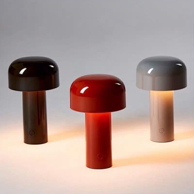 Mid-Century Modern Mushroom Night Table Lamps Glass Table Lamp for Bedroom