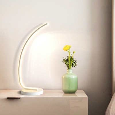 Modern Nightstand Lamps Acrylic Bedside Reading Lamps for Bedroom