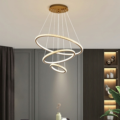 3 Tiers Hanging Pendant Lights Modern Chandelier Lighting Fixtures for Living Room