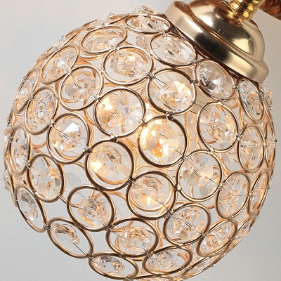 Sconce Light Fixture Modern Style Crystal Wall Sconce For Living Room
