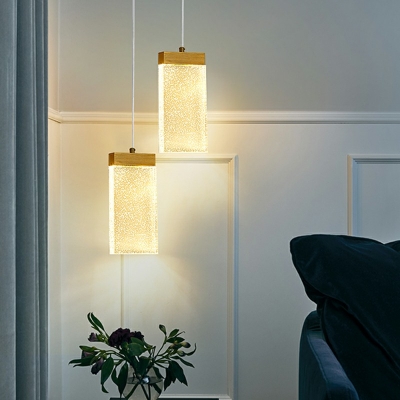 Modern Geometric Hanging Pendant Lights Metal and Glass Pendant Lighting