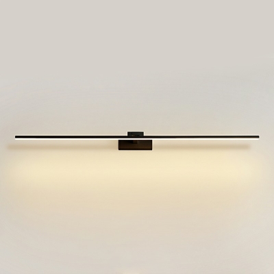 Simple Linear Vanity Light Fixtures Metal and Aluminum Led Vanity Light Strip