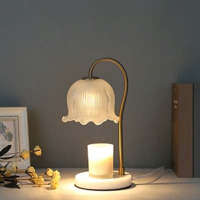 Contemporary Style Study Room Desk Lamp Glass Table Lamp (Without Aromatherapy Candles)