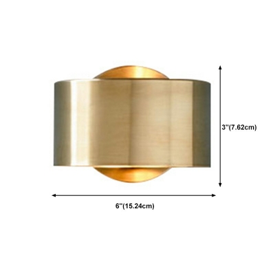 Postmodern Wall Mounted Lights Meatal Wall Sconce Lighting for Bedroom