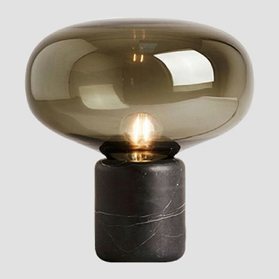 Designer Mirrored Glass Night Table Lamps Spherical Reading Book Light