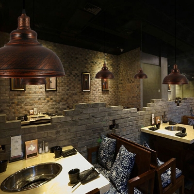 Drop Pendant Industrial Hanging Pendant Light for Dining Room Cafe