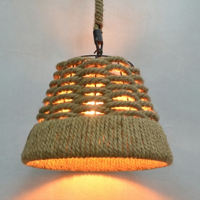 1 Light Vintage Hanging Pendant Lights Industrial Suspension Lamp for Living Room