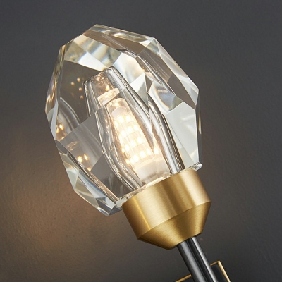 Wall Sconce Lighting Modern Style Crystal Wall Sconce For Living Room