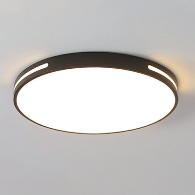 Acrylic Round Simple Flush Mount Ceiling Light Contemporary Style LED Ceiling Lighting