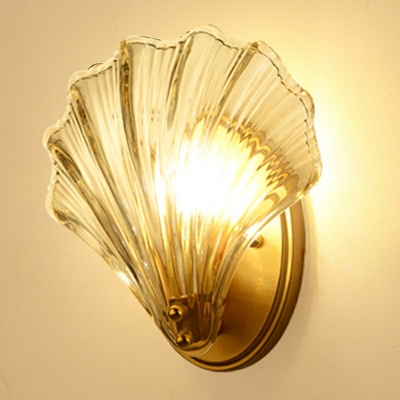 Glass Shade Wall Mounted Lights Postmodern Wall Sconce Lighting for Bedroom