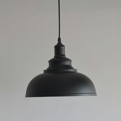 Industrial Drop Pendant 1 Head Metal Hanging Pendant Light for Dining Room