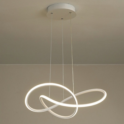 LED Chandelier Lighting Fixtures Modern MinimalistSuspended Lighting Fixture for Living Room