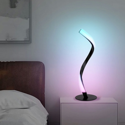 Modern Led Table Lamps Acrylic Shade Desk Reading Lamps For Bedside