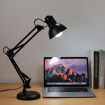 1 Light Table Lamp Minimalism Style Metal Bedroom Nightstand Lamps