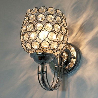 Wall Sconce Modern Style Crystal Sconce Light Fixture For Living Room