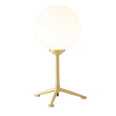 1 Bulb Metal Desk Lamp Glass Lampshade Reading Lamp Study Room Desk Lighting