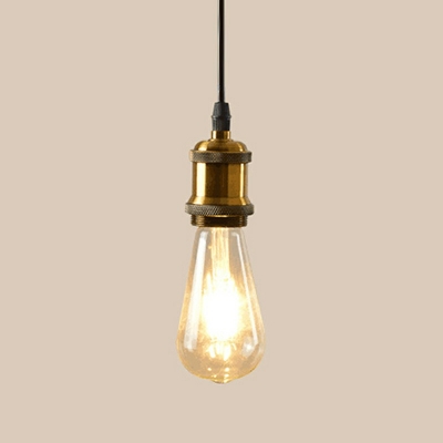 1 Head Hanging Lamp Kit Hanging Pendant Lights for Cafe Dining Room