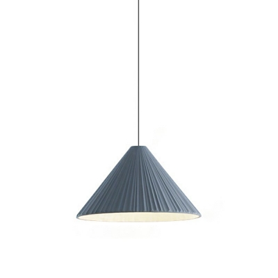 Contemporary Cone Hanging Pendant Lights Nordic Resin Hanging Pendant Light