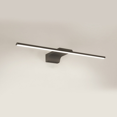 Contemporary Linear Vanity Light Fixtures Metal and Aluminum Led Vanity Light Strip