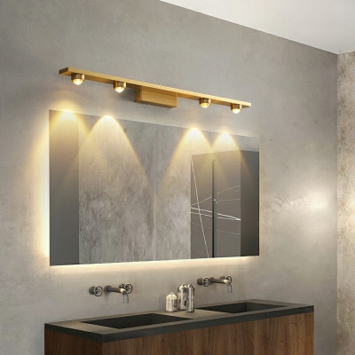 Vanity Mirror Lights Modern Style Glass Vanity Wall Sconce Fixtures for Bathroom