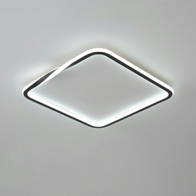 Contemporary Flush Mount Ceiling Light LED Ceiling Mount Lighting for Living Room
