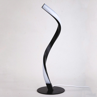 Modern Led Table Lamps Acrylic Shade Desk Reading Lamps For Bedside