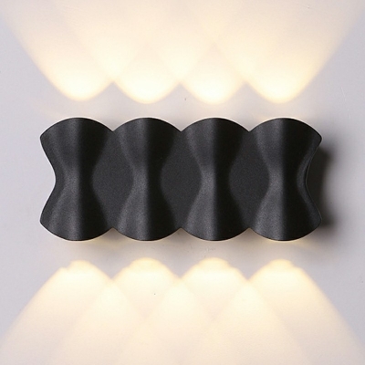 Wall Light Fixture Contemporary Style Metal Sconce Light For Bedroom