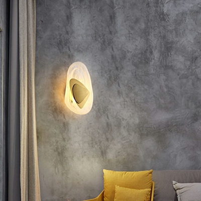 Wall Light Sconce 1 Light LED Wall Mounted Light Fixture for Living Room