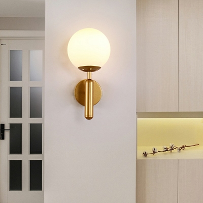 Wall Sconce  Modern Style Glass Wall Sconce Lighting For Living Room