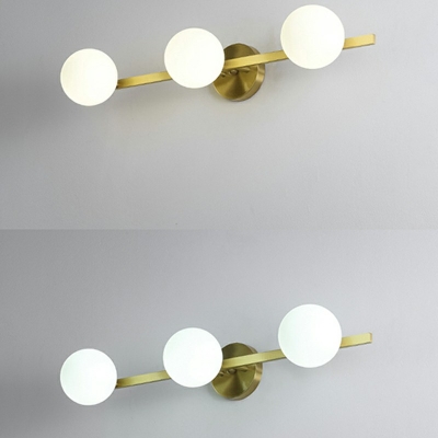 Vanity Lamp Traditional Style Glass Vanity Wall Light Fixtures for Bathroom