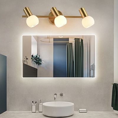 Vanity Mirror Lights Traditional Style Glass Vanity Lamp for Bathroom