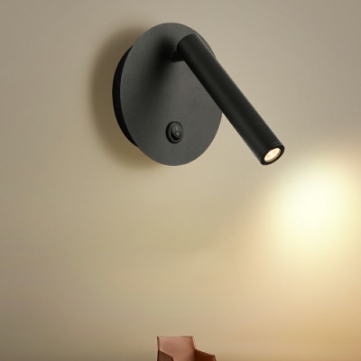 Wall Light Sconce Black Color Wall Mounted Light Fixture for Bedroom Living Room