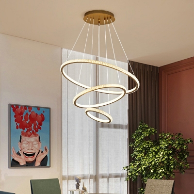 3 Tiers Hanging Pendant Lights Modern Chandelier Lighting Fixtures for Living Room