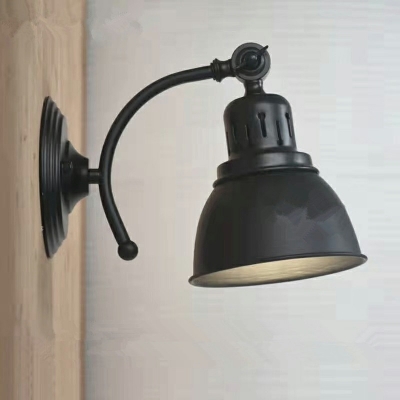 Industrial Style Wall Mounted Light 1 Head Wall Sconce Light Fixture for Living Room