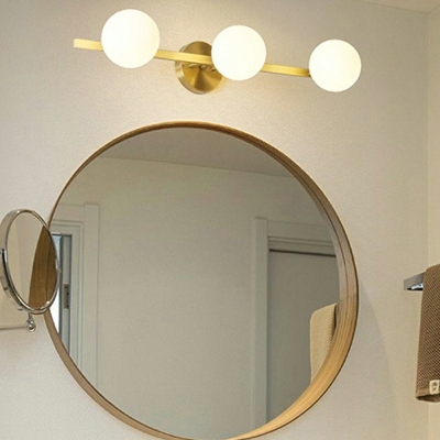 Vanity Mirror Lights Traditional Style Glass Vanity Lighting for Bathroom