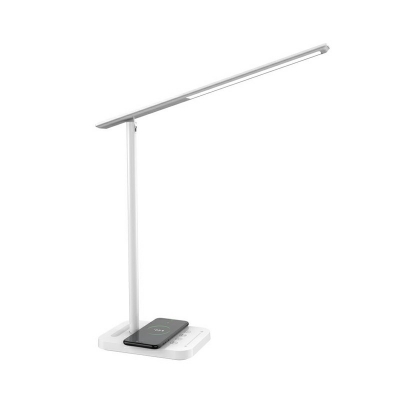Minimalism Third Gear Slim Line Reading Book Light Acrylic and Metal Night Table Lamps