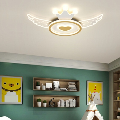 Modern Led Surface Mount Ceiling Lights Creative Close to Ceiling Lighting for Kid's Room