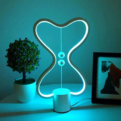 Modern Nightstand Lamps Acrylic Table Lamps For Living Room RGB