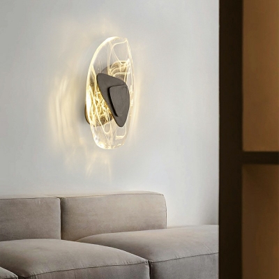 Wall Light Sconce Warm Light LED Simple Wall Mounted Light Fixture for Living Room